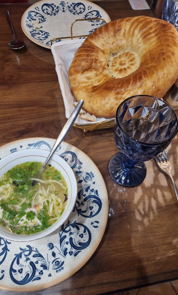 Lagman noodle soup Uzbekistan